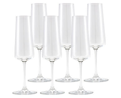 CROFTON(R) 
 LOT DE FLÛTES À CHAMPAGNE, 6 PIÈCES