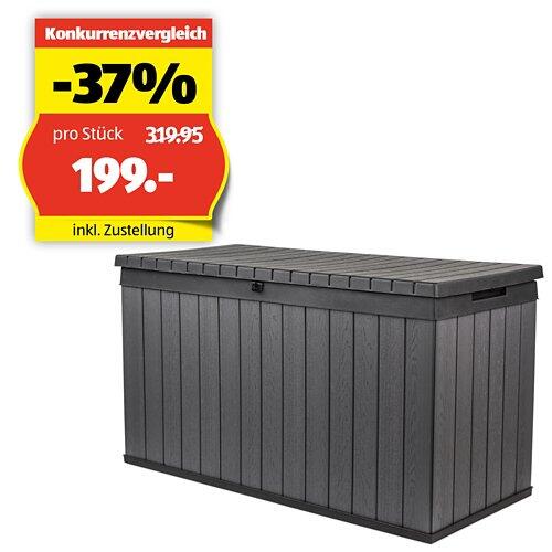 KETER Darwin Box 570L, grau/schwarz