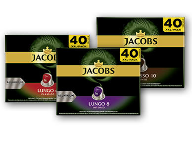 Capsules en aluminium JACOBS