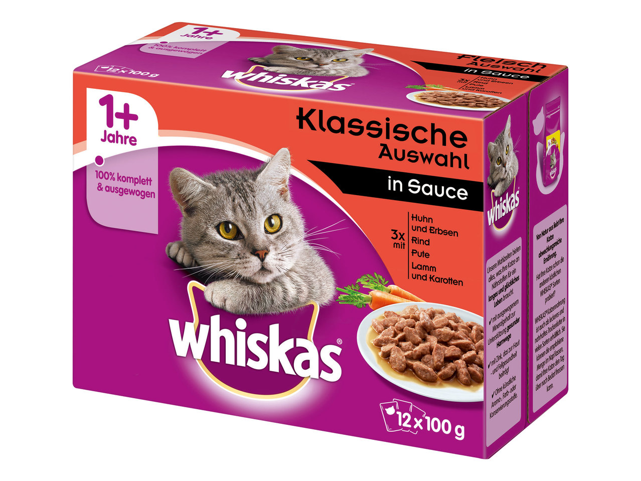 WHISKAS Katzennassnahrung
