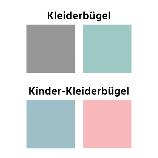 Rutschhemmende Kleiderbügel 10er/13er