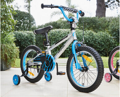 16" BMX Bike - Silver/Blue