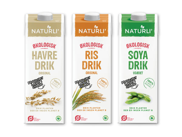 Økologisk Naturli' drik