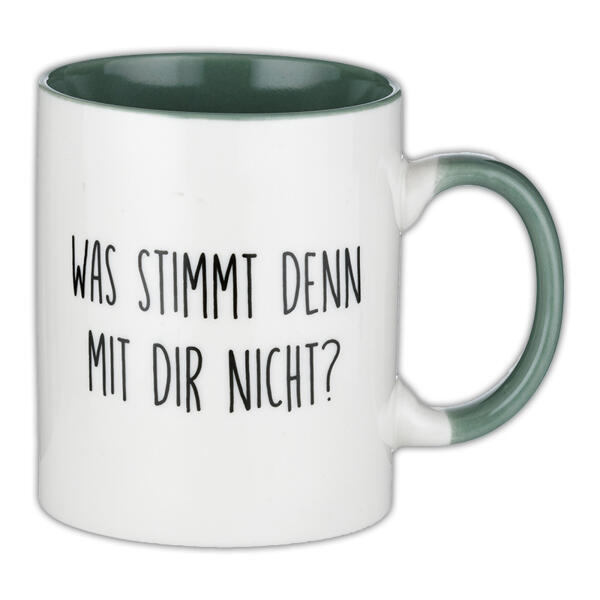 Tasse mit Spruch