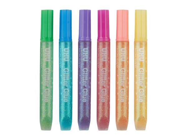 UHU Glitter Glue - 6 pack