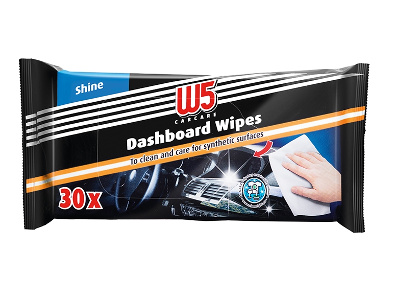 Vochtige dashboarddoekjes