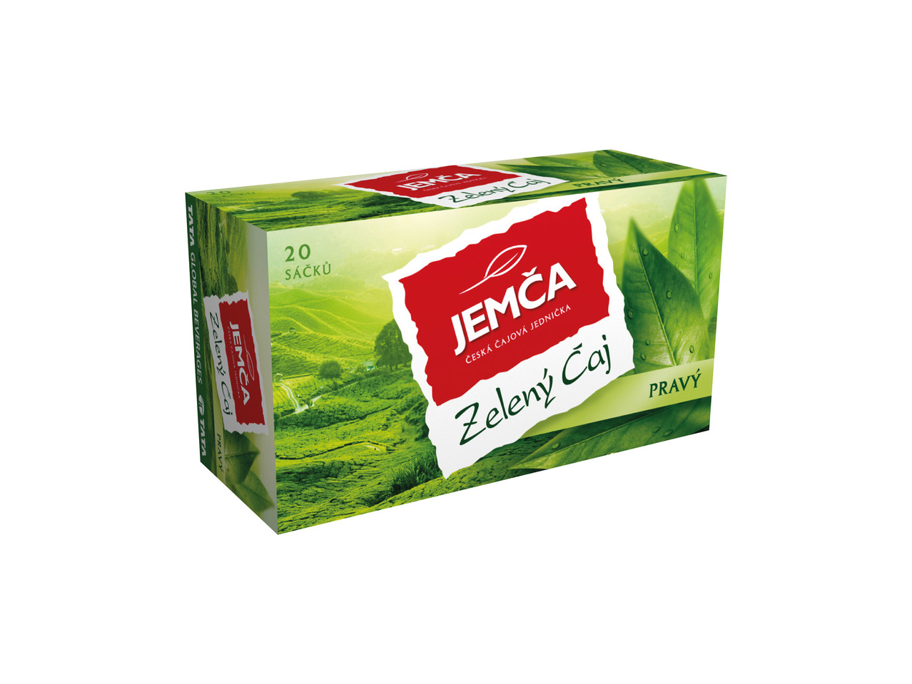 JEMČA ZELENÝ/OVOCNÝ ČAJ