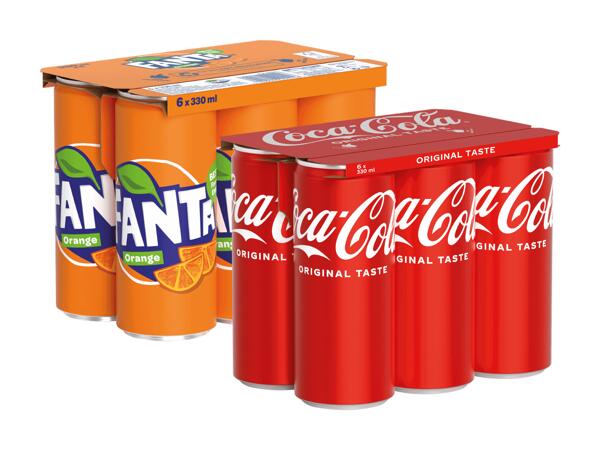 Coca-Cola, Zero oder Fanta Orange