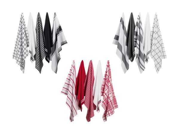 Linges de cuisine, 5 pièces