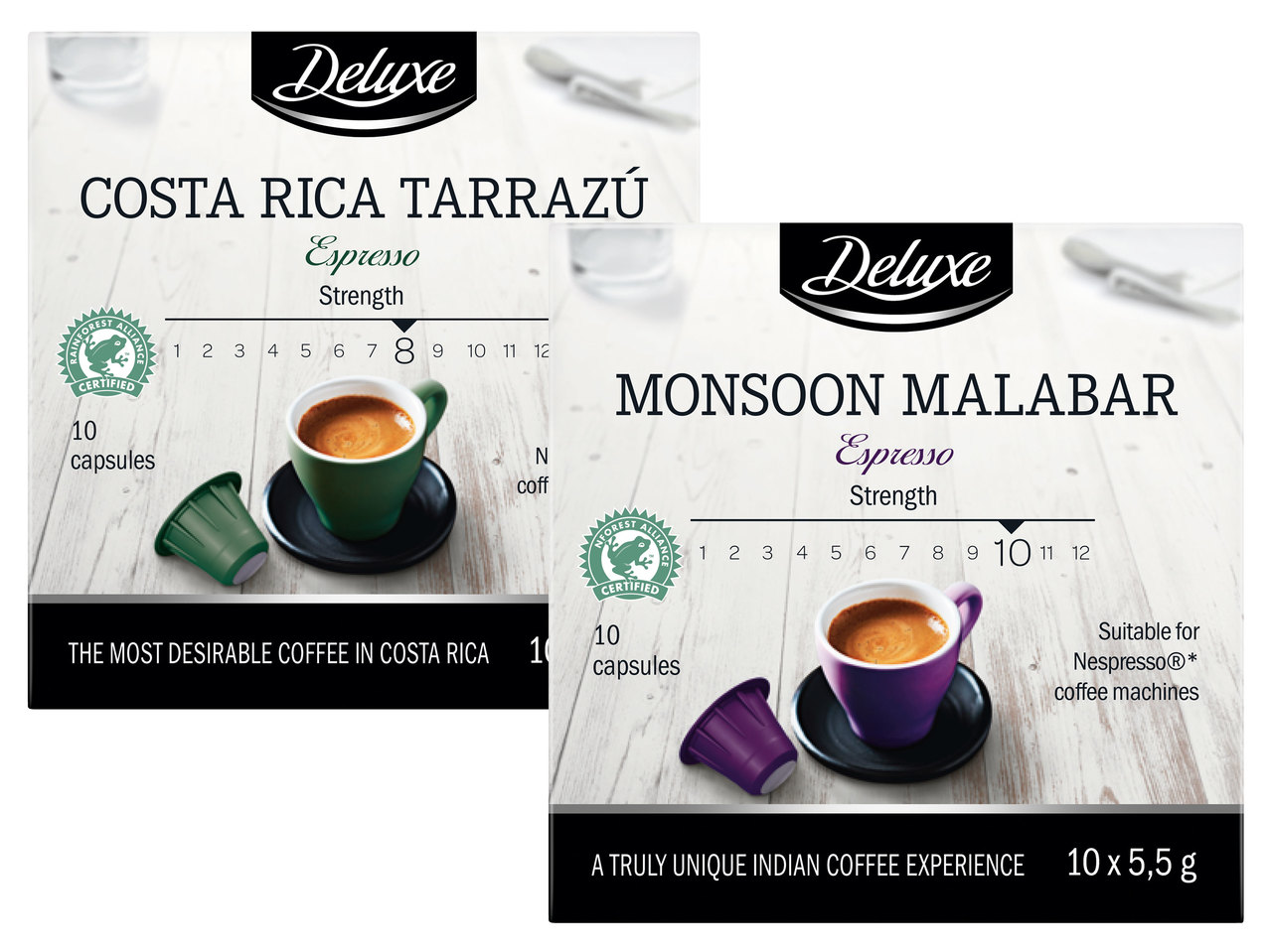 DELUXE Espressokapseln 10er