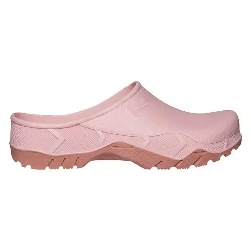 Ladies Garden Clogs - Pink, 7/8