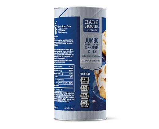 Bake House Creations Jumbo Cinnamon Rolls