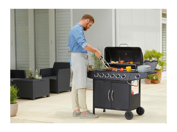 Grillmeister 6 Burner Gas Barbecue
