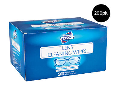 Lens Cleaning Wipes 200pk