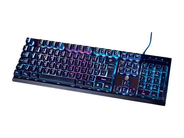 SILVERCREST(R) Halvmekanisk gamertastatur