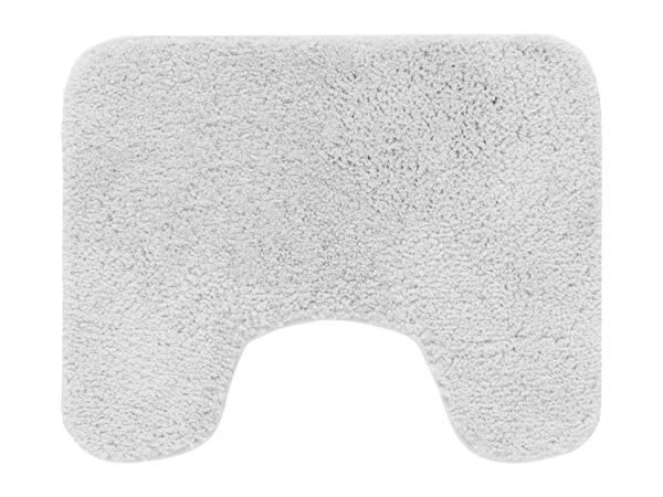 Livarno Home Bathroom Mat Set - 2 Piece Set - Grey