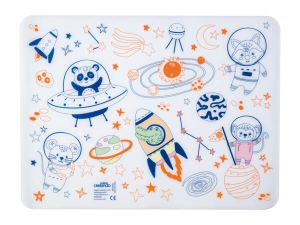 Crelando Reusable Colouring Mat - Outer Space