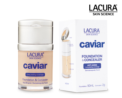Caviar Foundation & Concealer