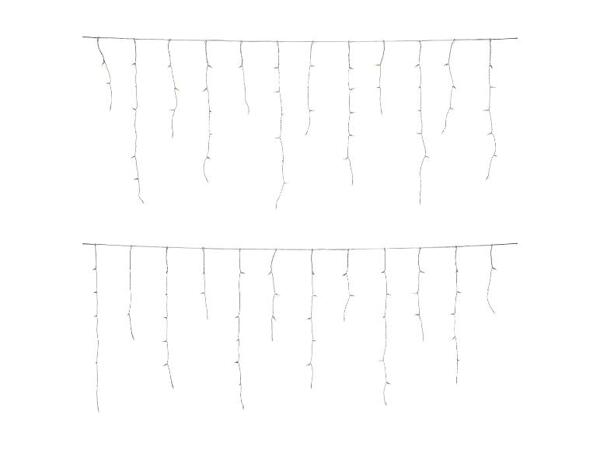 Světelný LED závěs, 200 LED, 6 m