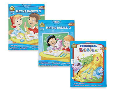School Zone Learning Books