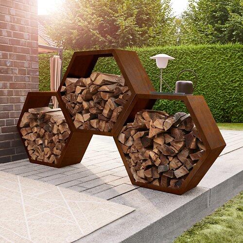HOME DELUXE Holzlege ANTARES, 3-teilig