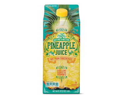 Nature's Nectar Not From Concentrate Pineapple Juice
