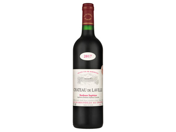 CHATEAU DE LAVILLE 2017 BORDEAUX SUPÉRIEUR