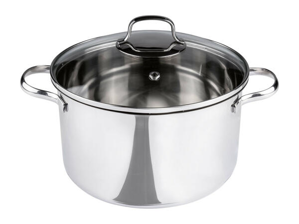 Ernesto 24cm Stainless Steel Stock Pot