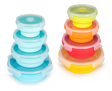 CROFTON Silikon-Lunchbox-Set, 4-teilig