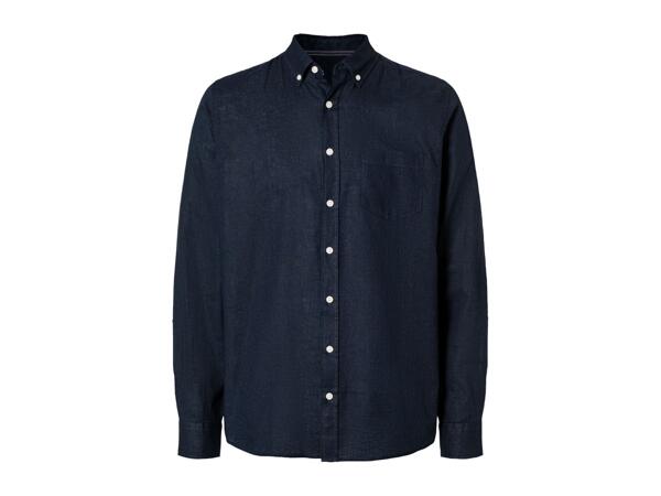 Livergy Men's Linen Blend Shirt