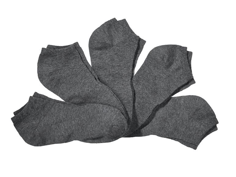 Men's Trainer Socks, 5 pairs