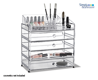 ACRYLIC MEGA MAKE UP STATION