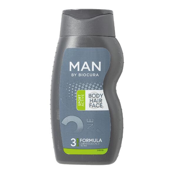 MAN BY BIOCURA(R) 				Soin 3 en 1 pour hommes