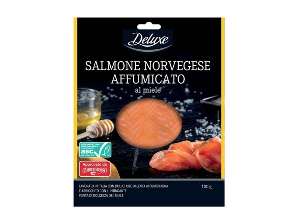 Smoked Norwegian Salmon with Honey