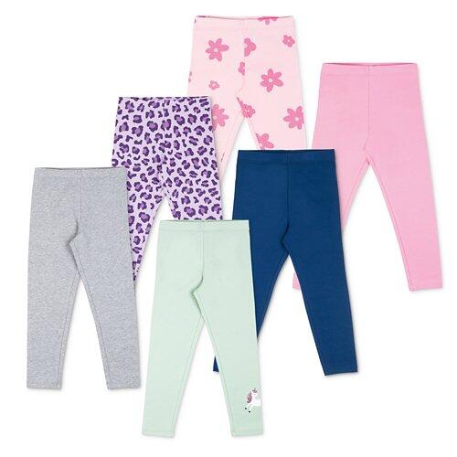 LILY & DAN Leggings pour tout-petits, 2 pièces