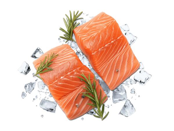 Grilllachs mariniert