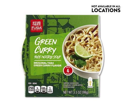 Fusia 
 Curry Rice Noodle Soup Bowl Assorted Varieties