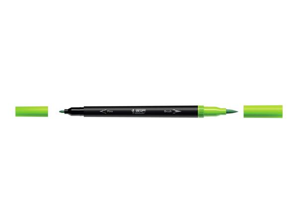 BIC Dual Tip Felt Pens - 6 pack