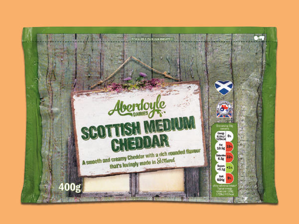 Aberdoyle Scottish Medium Mature Cheddar