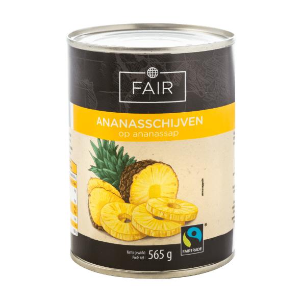 Ananasschijven Fairtrade