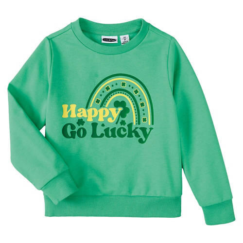 Children's St. Patrick's Day Pullover - Happy Go Lucky, M