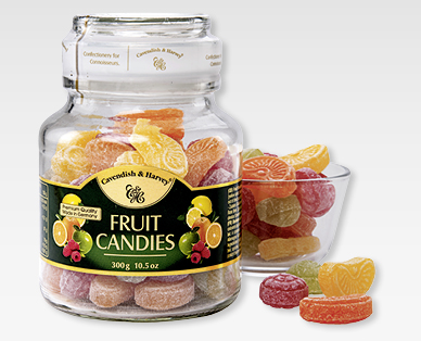 Vasetto di caramelle alla frutta CAVENDISH & HARVEY(R)