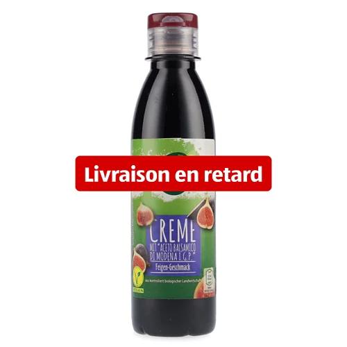 BIO Crème au vinaigre balsamique, figue