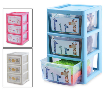 Nursery 3 Drawer Tower