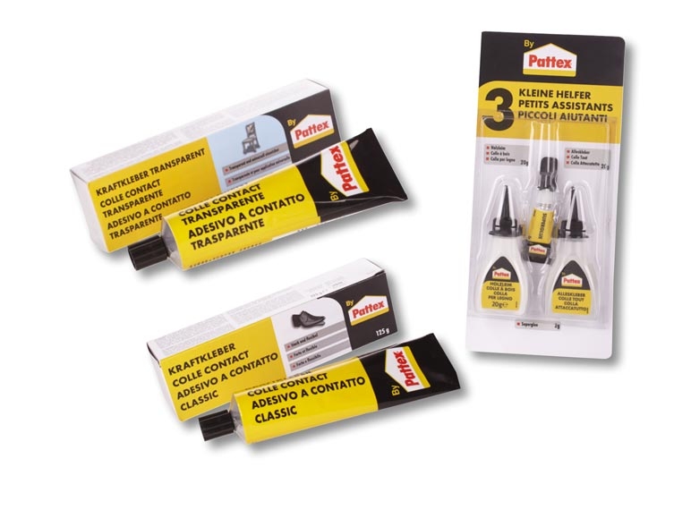Assortiment de colles
