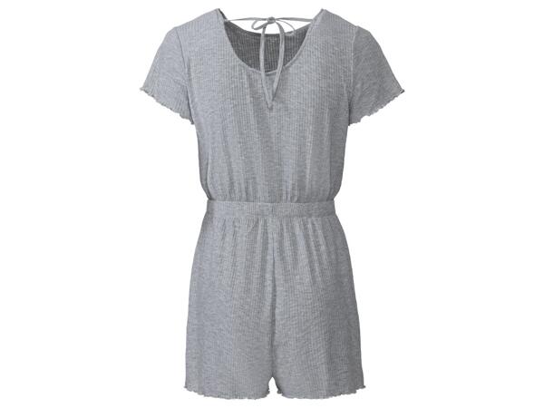 Ladies' Ribbed Playsuit