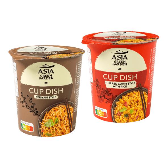 ASIA GREEN GARDEN(R) 				Instant-Nudel- oder Reisgericht