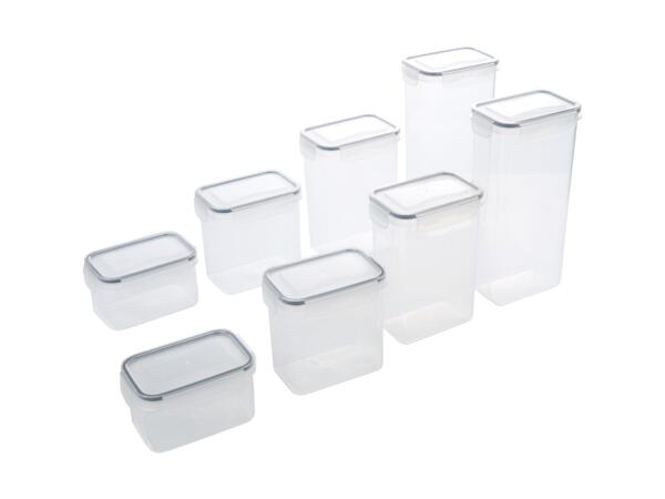 Set de boîtes à provisions, 8 pièces