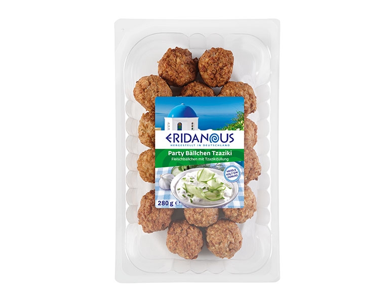Gehaktballen met tzatzikivulling