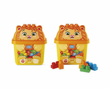 Mattel Mega Bloks Animal Bucket or Lil Vehicle